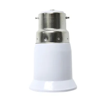 Na E27 Biele LED Svetlo, Žiarovka, Pätica Adaptér Converter Žiarovka Držiak Pre Domáce Štúdio, Fotografické Ohňovzdorné Osvetlenie Časti