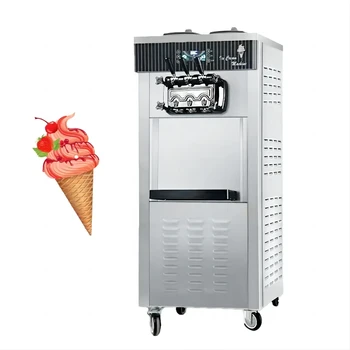 Obchodné 18 L-28 L Mäkké Podlahy Štýl Ice Cream Stroj Stroj na Výrobu Zmrzliny мороженица CFR po MORI