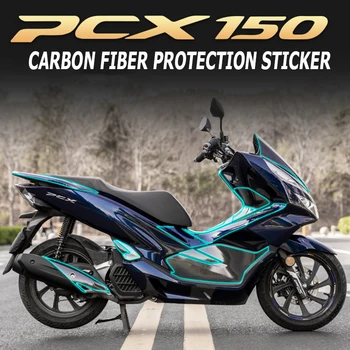 Pre Honda Pcx150 PCX 150 2021 2022 Motocykel PCX 2D Uhlíka Kapotáže Nálepky Úplné Súpravy, Dekorácie, Nálepky Tankpad Príslušenstvo