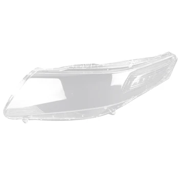 pre Honda City 200-2014 Ľavej Auto Svetlometov Kryt vedúci svetlo lampy Transparentné Tienidlo Shell Objektív Gl