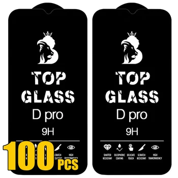 100ks TOP Tvrdeného Skla 9H Screen Protector Úplné Pokrytie Film Štít Pre iPhone 15 Pro Max 14 Plus 13 Mini 12 11 XS XR X 8 7 SE