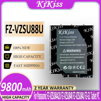 Pôvodné KiKiss Batérie FZ-VZSU88U 9800mAh Pre Panasonic FZ-VZSU84U FZ-G1 FZ-VZSU84A2U FZ-VZSU84R Tablet PC Bateria