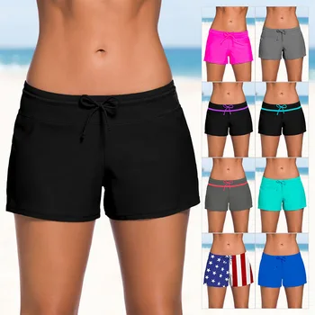 Ženské veľkých plavky, šortky, pásu, plážové oblečenie, nadrozmerné boxerky, fitness nohavice