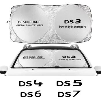 Čelného skla slnečník Kryt Pre DS Citroen DS3 Cabrio DS4 DS5 Prestíž DS6 DS7 Anti UV Slnečná Clona Chránič Auto Acccessories