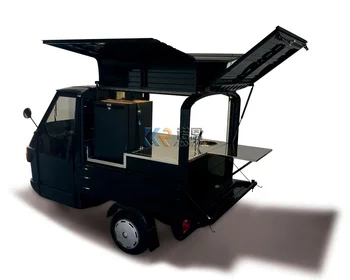 USA Dot Piaggio Ape Občerstvenie Stroje Zjazdné Mobile Potravín Vozidlo Plne Vybavená Reštaurácia, kaviareň Van Ice Cream Košík pre Európu
