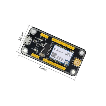 E78 Série Modul Skúšobnej Doske E78-400TBL-02 Spájkované UART Modul ASR6601CB USB testovacia Súprava USB TTL Sériový Port 433MHz
