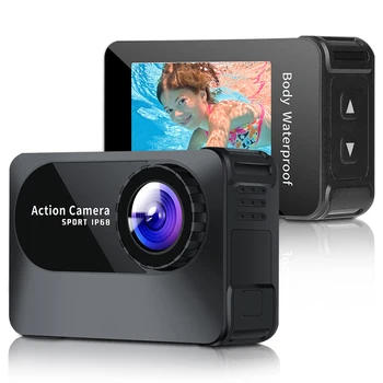 4K Ultra HD WiFi Akcia Fotoaparát 30FPS 2.0 Palcový Displej 10M 150 D Podvodné Vodotesný Fotoaparát Prilba Nahrávanie Videa Šport Fotoaparát