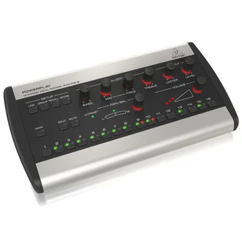 Behringer P16-M digital stereo mixer State-of-the-art 24-bit D/A prevodníky pre premium kvalita zvuku