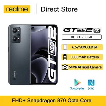 Globálne Rom Realme GT Neo 2 5G Smartphone 6.62