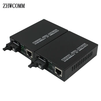 1pair 10/100/1000Mbps Optický vysielač SC rozhranie 20KM Fast Ethernet Media Konvertor doprava zadarmo