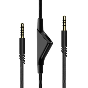 Pletená Headset Kábel pre ASTRO A10 A40 Herné Headset 3,5 mm(1/8