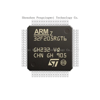 STM STM32 STM32F STM32F205 RGT6 STM32F205RGT6 Na Sklade 100% Originálne Nové LQFP-64 Microcontroller (MCU/MPU/SOC) CPU