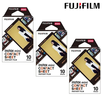 Pre Fujifilm Instax Mini Farba Film Kontakt List Film 10-30 Listy Pre Fuji Mini 11 8 9 7 25 26 70 90 Instantné Fotoaparát SP-1