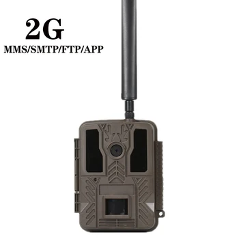 2G APP MMS SMTP 30MP 1080P Poľovnícky Chodník Fotoaparát