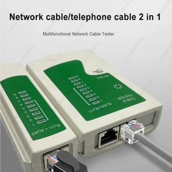 Sieťový Tester Nástroj Drôt Pre RJ11 RJ45 Rj12 8p 6p Telefónna Linka Ethernet Kábel Hlavné Vzdialeného Sériového Test Rg Rj 45 Cat6 Cat5