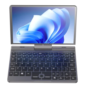 12. Gen Ručný Mini Notebook 8 Palcový Dotykový IPS Displej Intel N100 12G DDR5 Windows 11 Herný Notebook Tablet 2 v 1 WiFi6 BT5.2