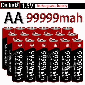 2-60PCS 2023 Nové AA Batérie 99999 MAh 1,5 V Batériou AA pre Baterky, Hračky, Myši, Mikrofóny, Atď.+Doprava Zadarmo