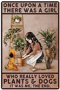 Črepníkové Záhradníctvo Vintage Kovové Logo Domov Domov Domov Záhrade Reštaurácie Dekorácie Bar, Vonkajšie Kovové Dekorácie
