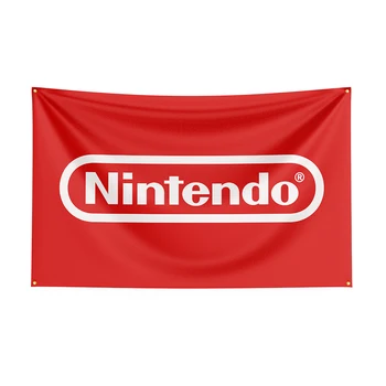 3x5 Nintendo Vlajka Polyester Vytlačené Hra Banner Pre Decor-ft Vlajka Dekor,vlajky Dekorácie Zástavy Vlajky, Zástavy