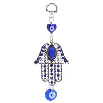 Modré Oko Ornament veľa Šťastia Nádherné Spracovanie Duté Sa Zlým Okom Auto Visí Ozdoby na Amulet pre Dekorácie