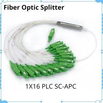 Optický Kvality PLC Optický Splitter 10/20/30PCS 1X16 PLC SC APC SM 0,9 mm Vysoká Kvalita 1m FTTH Doprava Zadarmo