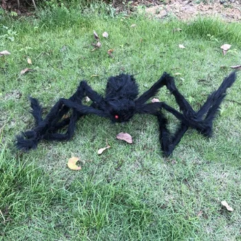 Halloween Spider Strašidelné Party Dekorácie Strašidelný Dom Rekvizity Vnútorné A Vonkajšie Obrie Horror Party Nové