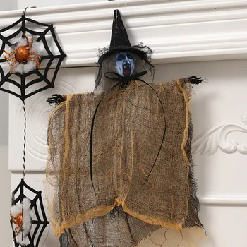 Halloween Hrôzu Diabol Bábika Prívesok Strašiak Ghost Visí Ozdoby Ghost Festival Šťastný 2023 Halloween Party Dekor Pre Domáce