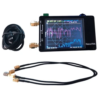 Nanovna VNA 2.8 Palcový LCD HF a VHF UHF UV Vektor Analyzátora Siete 50Khz - 900Mhz Anténny Analyzátor vstavanej Batérie.