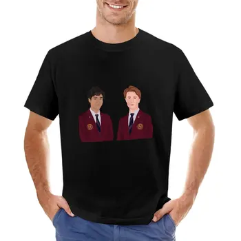 mladí royals simon & willhelm T-Shirt vlastné tričko anime roztomilý oblečenie mužov cvičenie tričko
