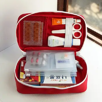 Veľkú Kapacitu Prenosné Medicíny Úložný Vak Outdoor Prvá Pomoc Kit Organizátor Cestovnej Medicíny Package Prázdne Medicíny Skladovanie Tašky