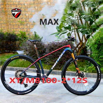 TWITTER Holografické MAX high-end XT M8100-24S hydraulické kotúčové brzdy XC triede racing off-road T1000 uhlíkových vlákien horský bicykel 29
