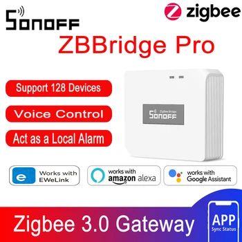 SONOFF ZBBridge Pro Smart Home Zigbee 3.0 Most PRO Diaľkové Ovládanie ZigBee a Wi-Fi zariadenia na eWelink APP Až 128 Sub-device