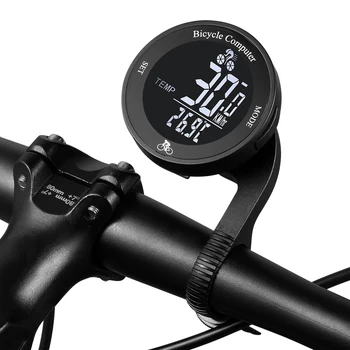 Bezdrôtové Bike Počítača Nepremokavé Cyklistické počítadlo kilometrov Multi Funkčné LCD Displej Cyklistické Rýchlomer Horský Bicykel Tachometer Meter