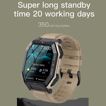 Móda Smartwatch Srdcovej frekvencie, Krvného Tlaku Smart Hodinky 1.85 palcový HD IPS Displej Bluetooth-kompatibilné Hovory pre Zdravie Monitor