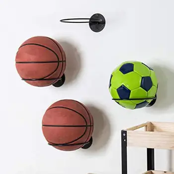 Lopta Držiak na Stenu Silné nosné Multi-purpose Iron Art Basketbal, Futbal Loptu Skladovania Rám Obývacia Izba