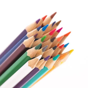 24pcs Farebné Ceruzky Umenie Sady Akvarelové Pastelky Skicovanie Nástroj na Kreslenie Grafické efekty Nastaviť pre Maľovanie Študent Umelecké potreby