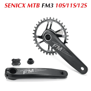 SENICX FM3 MTB Bike Kuky Horských Kľukou 165mm 170 mm 175 34T 32T boost Chainset