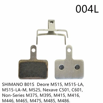 2 Páry Brzdové Doštičky pre Shimano B01S M515 M515-La M515-La-M M525 Nexave C501 C601Non-Series M375 M395 M415