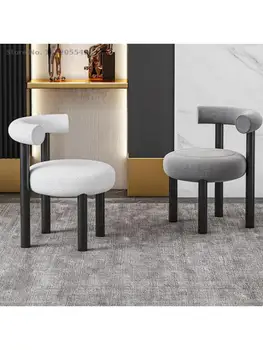 Make-up stolice domov jedálenské stoličky moderný minimalistický toaletný stolík a stolička dievčatá spálňa operadla Nordic toaletný stolček svetlo luxus