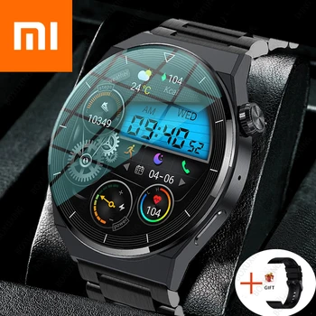 Xiao NFC Smart Hodinky Mužov GT3 Pro AMOLED 390*390 HD Displej Srdcovej frekvencie Bluetooth Hovor, Vodotesný IP68 SmartWatch Pre Huawei