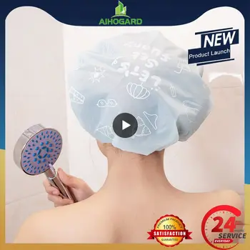 1~10PCS Cartoon Nepremokavé Sprcha Spp Ženy Sprcha na Vlasy Kapoty Vaňa Vlasy Spp Resuable Elastické Sprcha Vaňa Sušič Spp Kúpeľňa Nástroj