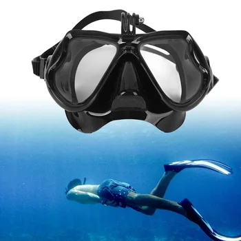 Plávanie Šnorchlovanie Okuliare HD Nepremokavé Antifog Potápačské Okuliare S Nosom Kryt Muži Ženy Plávanie pod vodou Maska